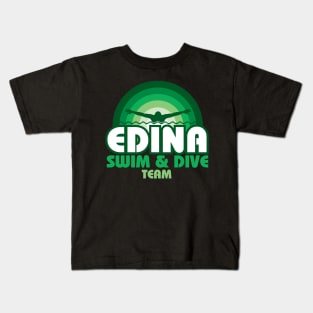 Edina Swim Dive Team Kids T-Shirt